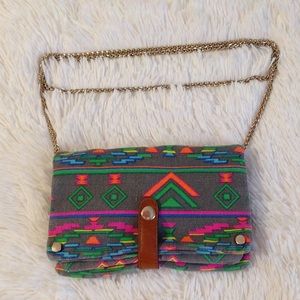 Street Level, Aztec, multi-color, cross body